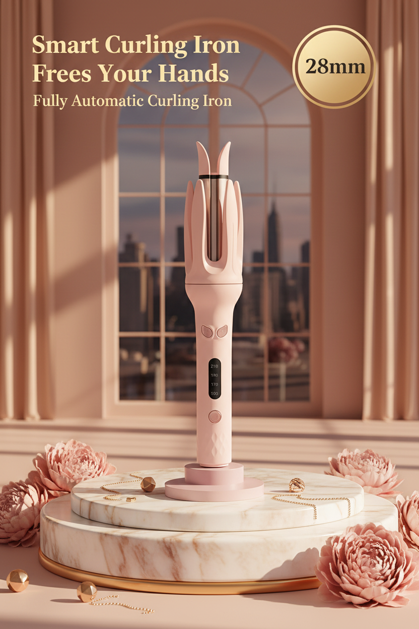 Elysee Auto Curl Pro | Negative Ion Rotating Curling Iron