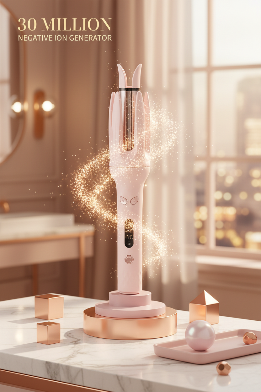 Elysee Auto Curl Pro | Negative Ion Rotating Curling Iron