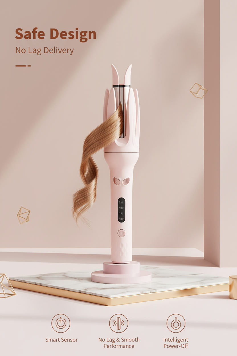 Elysee Auto Curl Pro | Negative Ion Rotating Curling Iron